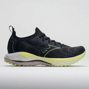 Mizuno Wave Neo Wind Men's  Undyed Black/Luminous running for a cause