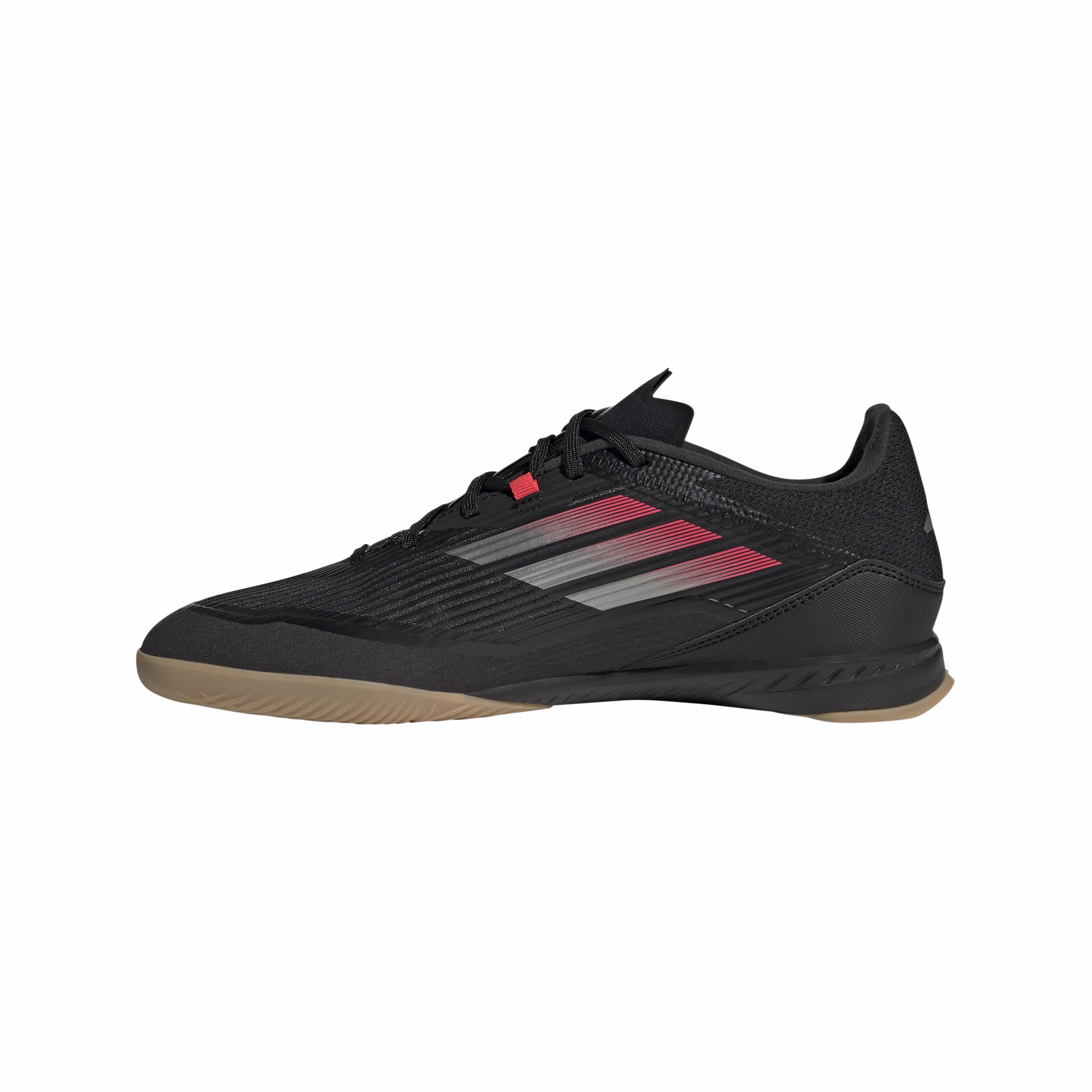 Zone Focus Breathable Material adidas F50 League IN Indoor Soccer Shoes - core black/iron met/lucid red