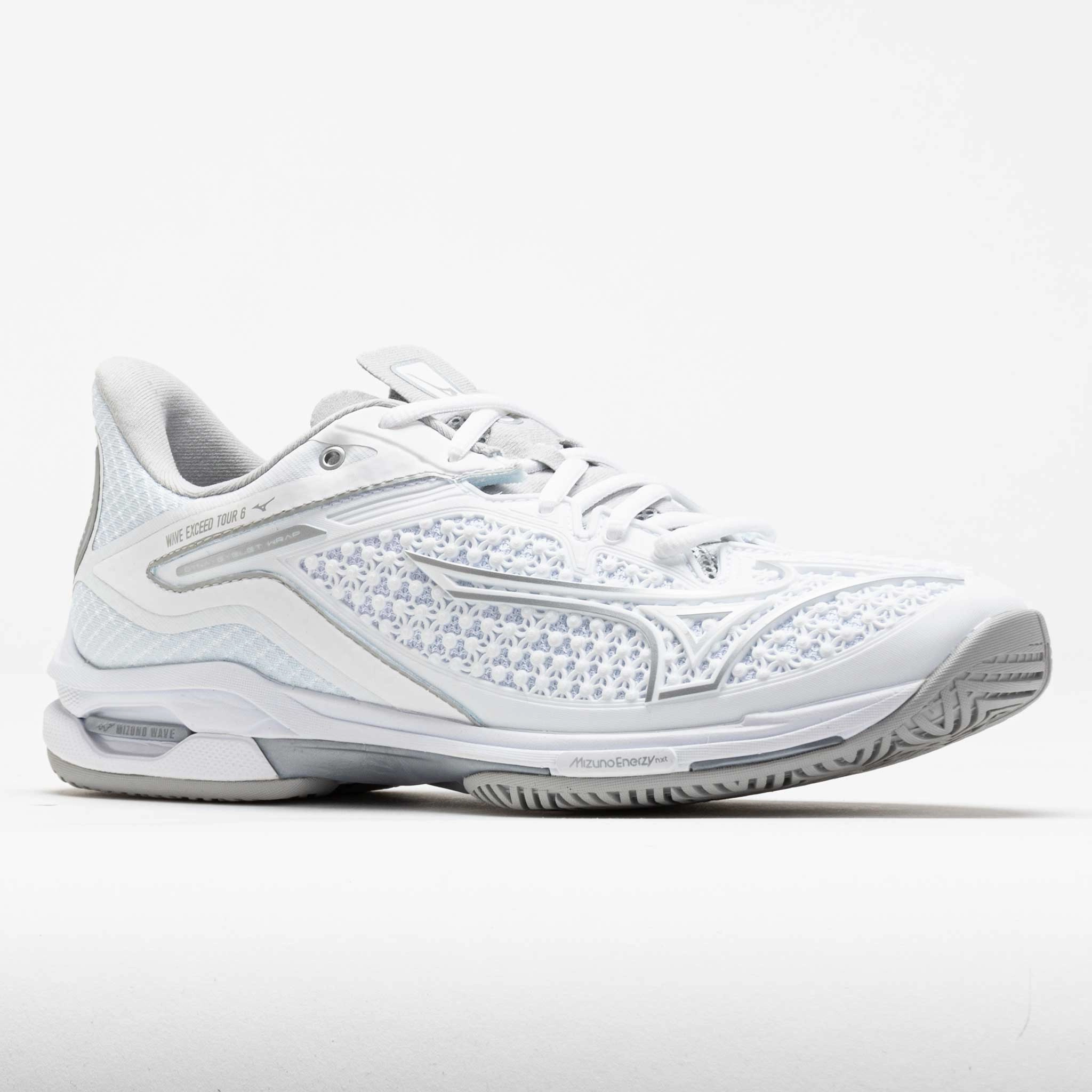indoor - friendly Smooth ride Mizuno Wave Exceed Tour 6 Women's  White/Silver