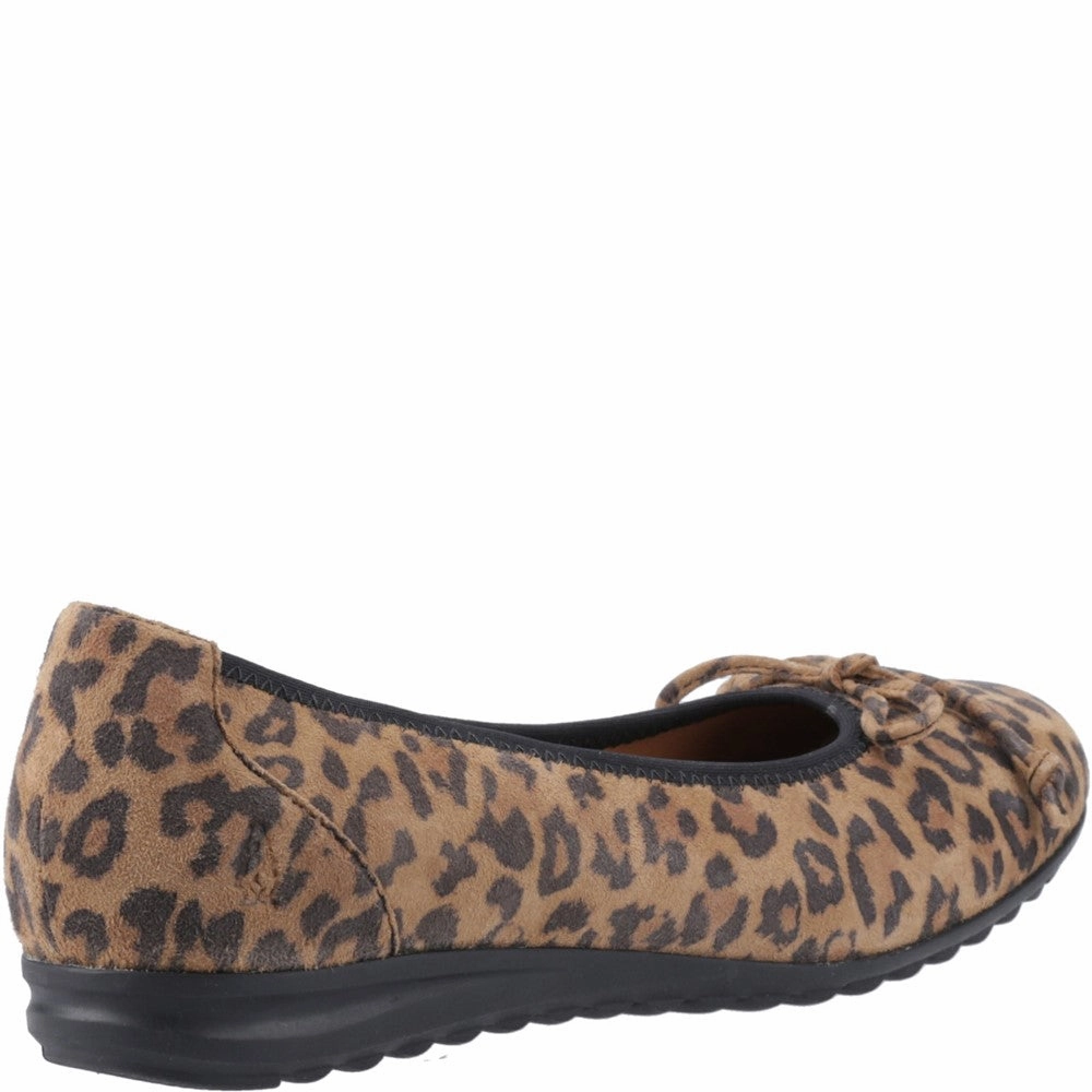 Hush Puppies Lucille Bow Ballerina Casual Look