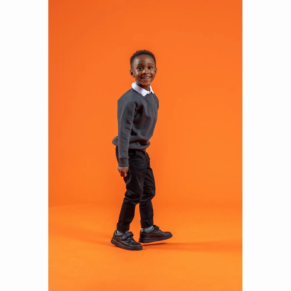 Lake Step Smooth Touch Hush Puppies Rowan Junior School Shoes