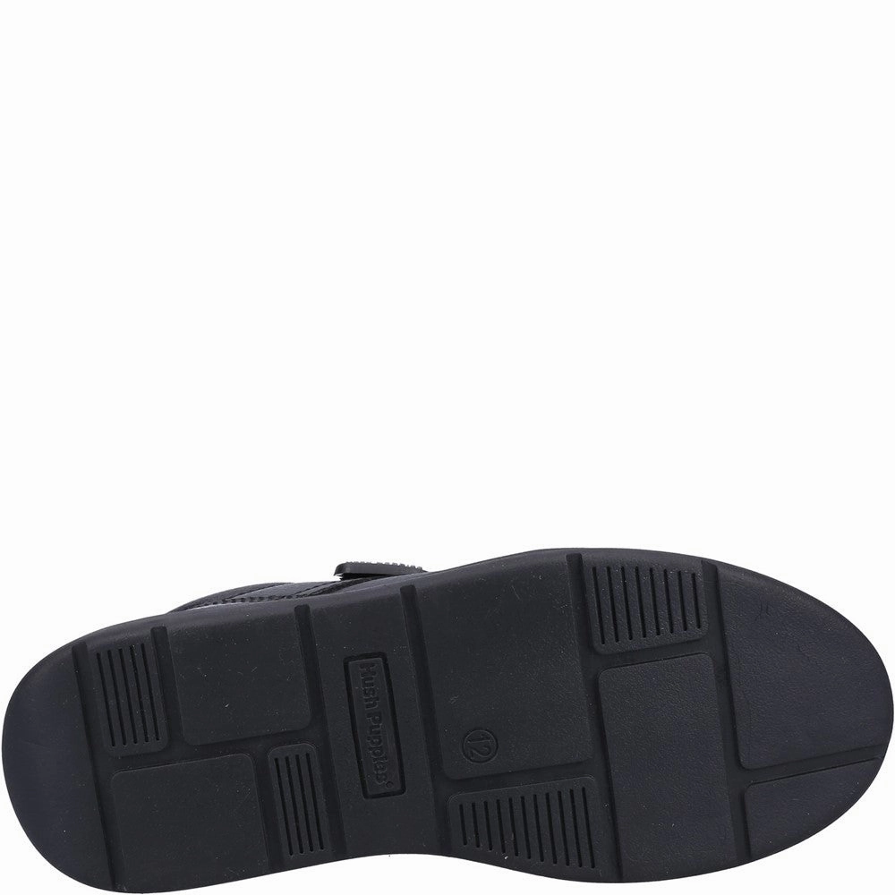 Winter Wear Step Stability Hush Puppies Rowan Junior School Shoes