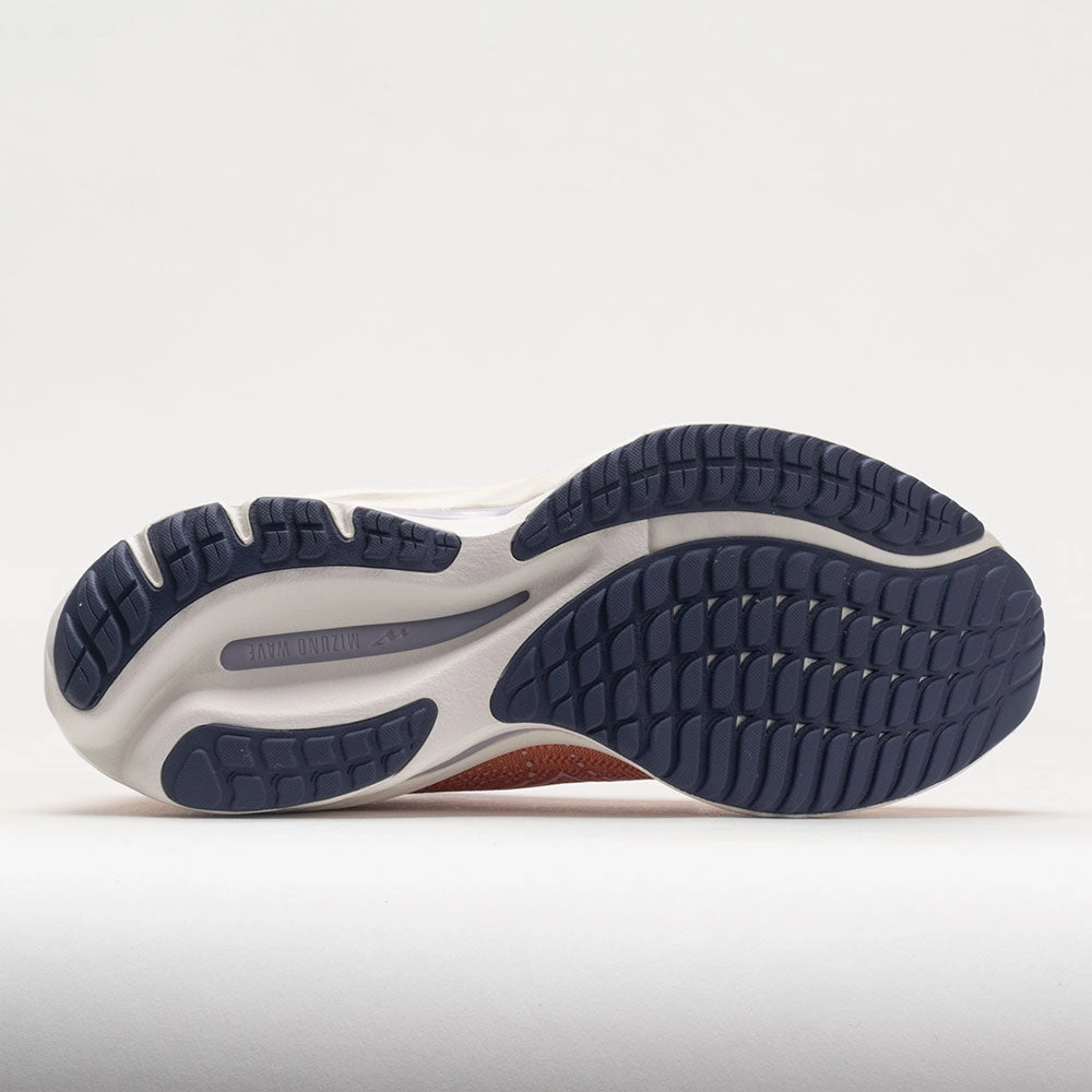 Mizuno Wave Rider 27 Mesh Women's  Coral Reef/Snow White lightweight - mesh running shoes