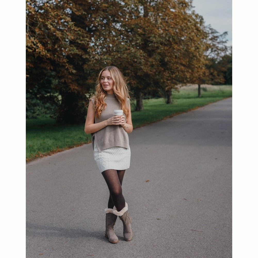 Tea Run Clean Fit Hush Puppies Megan Ladies Mid Boots