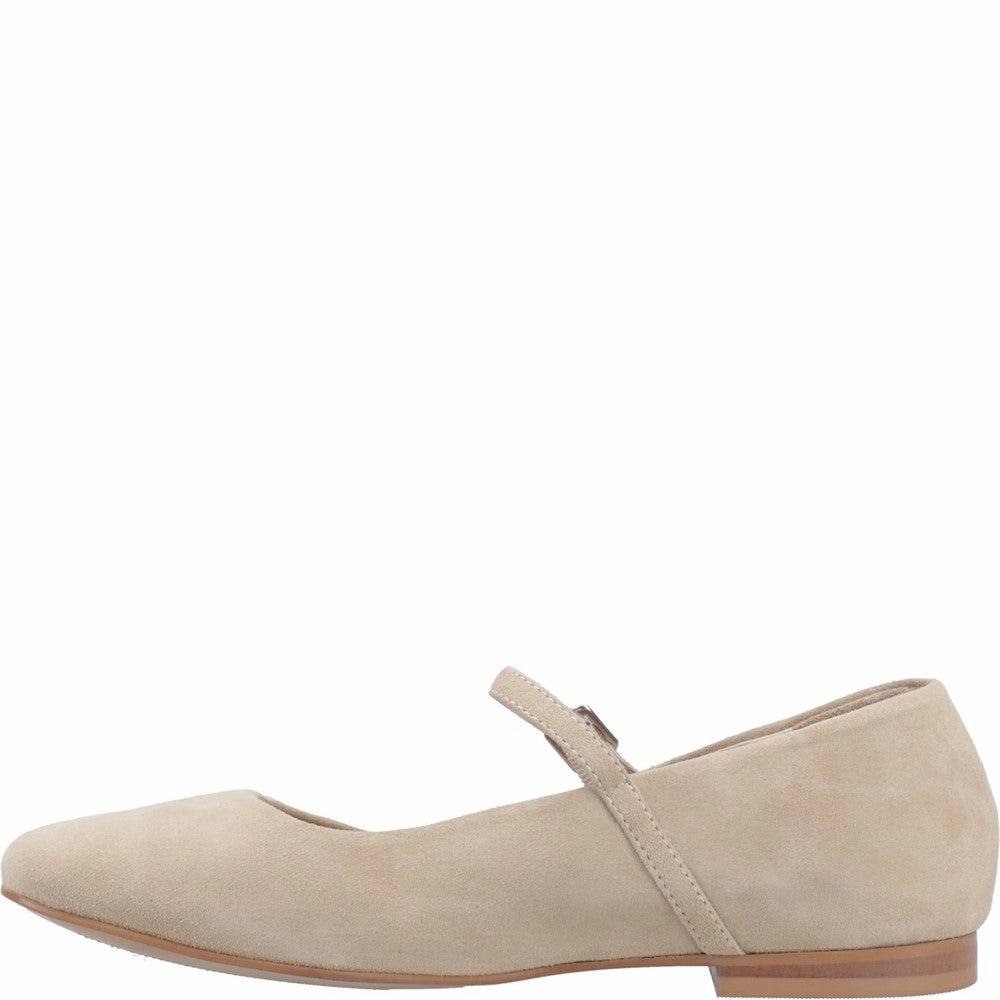 Hush Puppies Pasha Suede Ballerina Timeless Appeal Trail Run