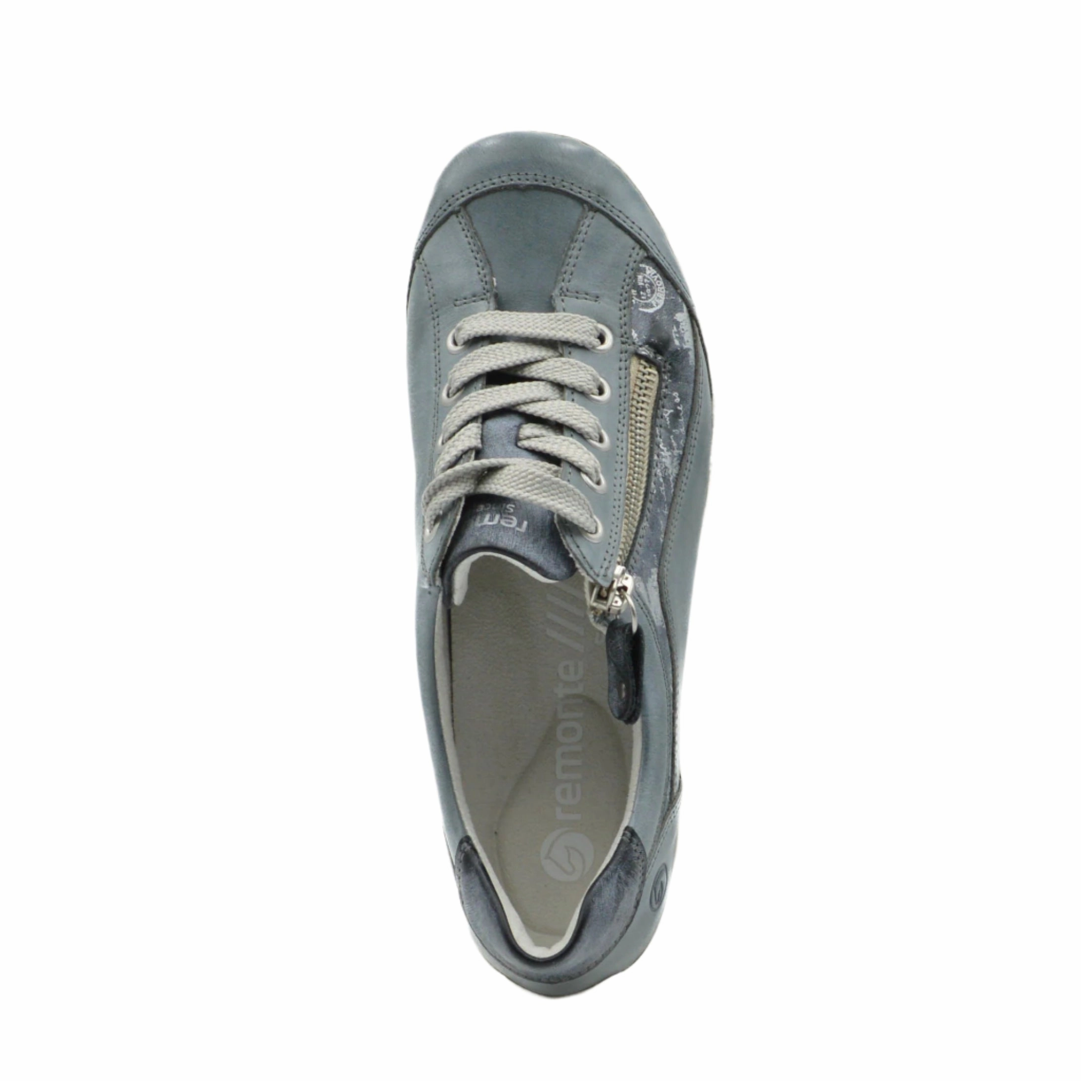 Bridge Path Travel Ease R3412-14 Blue Lace/Side Zip