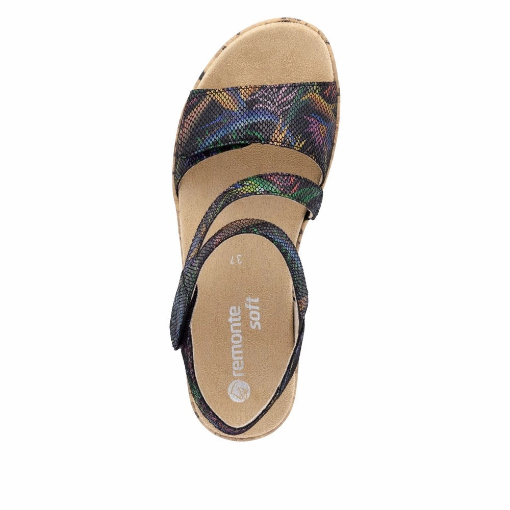 Sun Play Autumn Breeze R6860-91 Velcro Z-Strap Blue Multi