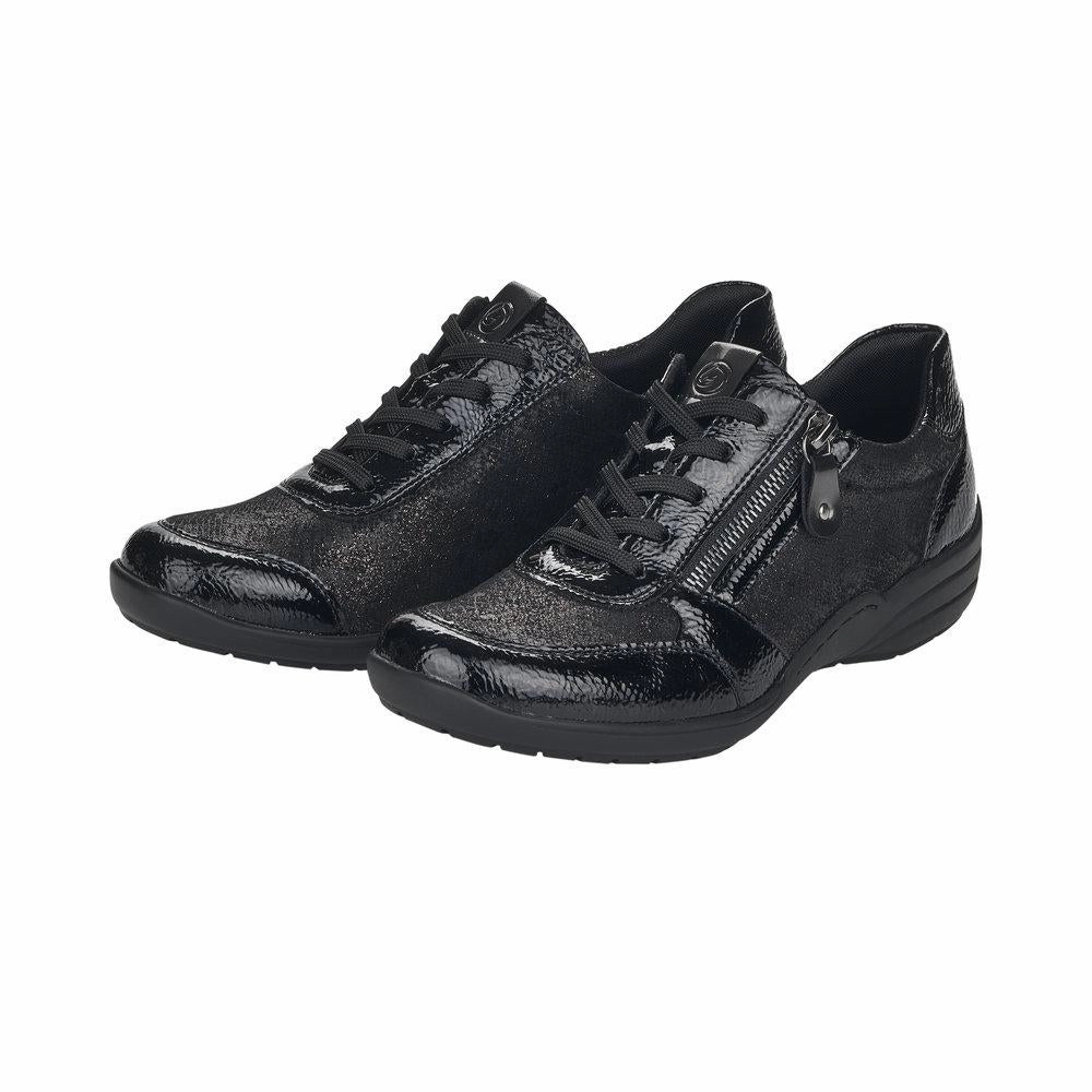 R7637-03 Black Multi Lace Airport Run