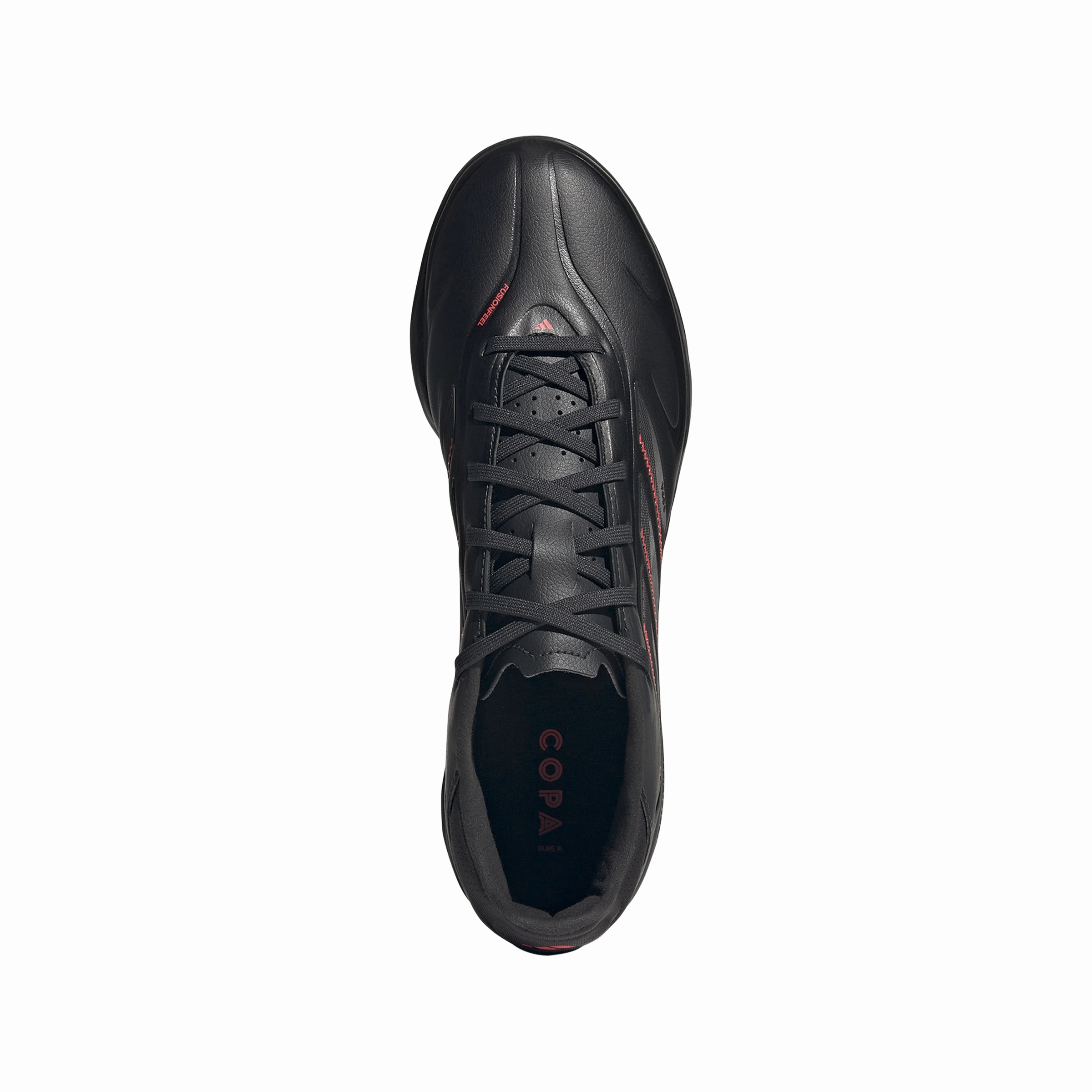 High Mileage half - marathon - specific shoes adidas Copa Pure 3 League TF Turf Soccer Shoes -  core black/carbon/lucid red