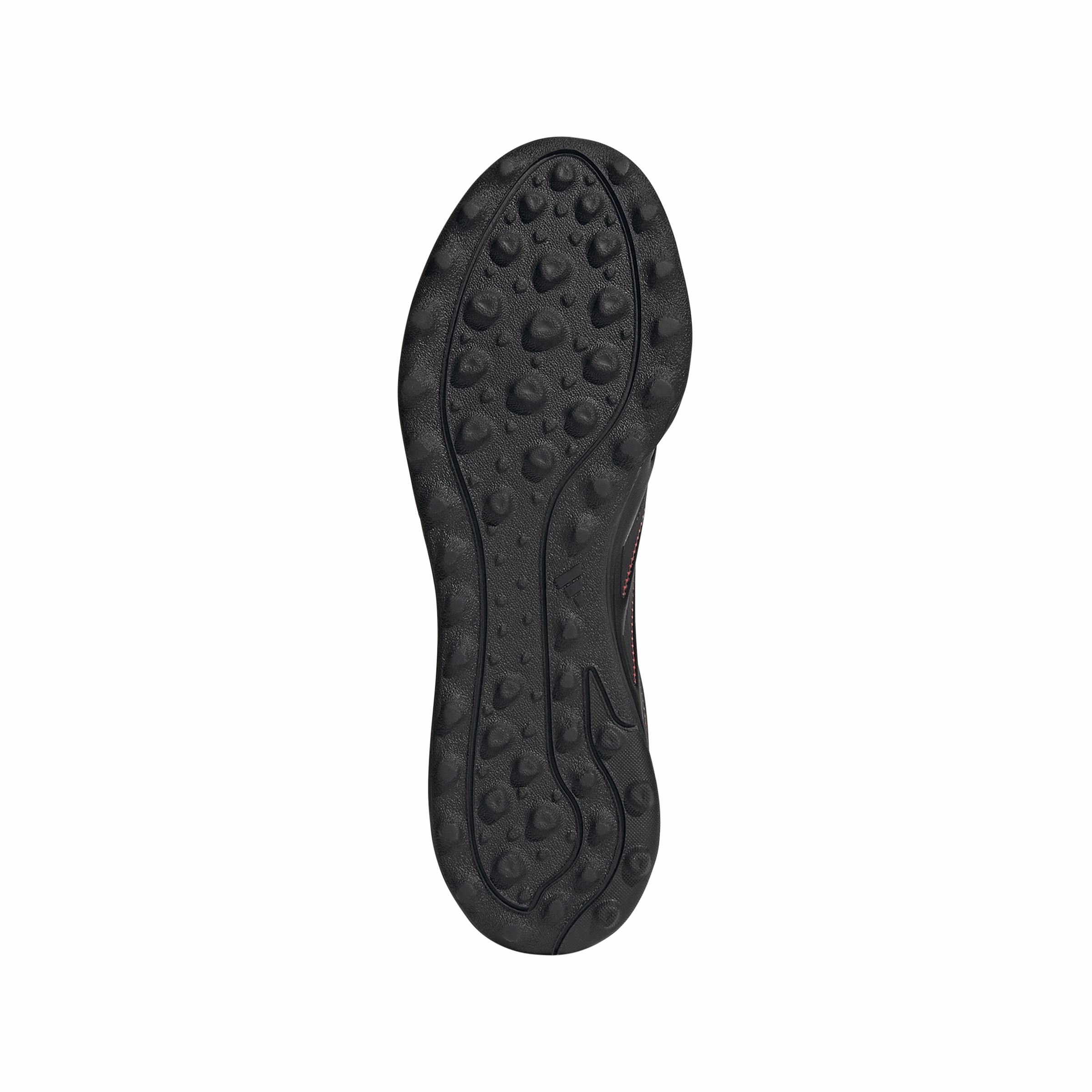 Smooth Upper Touch Focus adidas Copa Pure 3 League TF Turf Soccer Shoes -  core black/carbon/lucid red