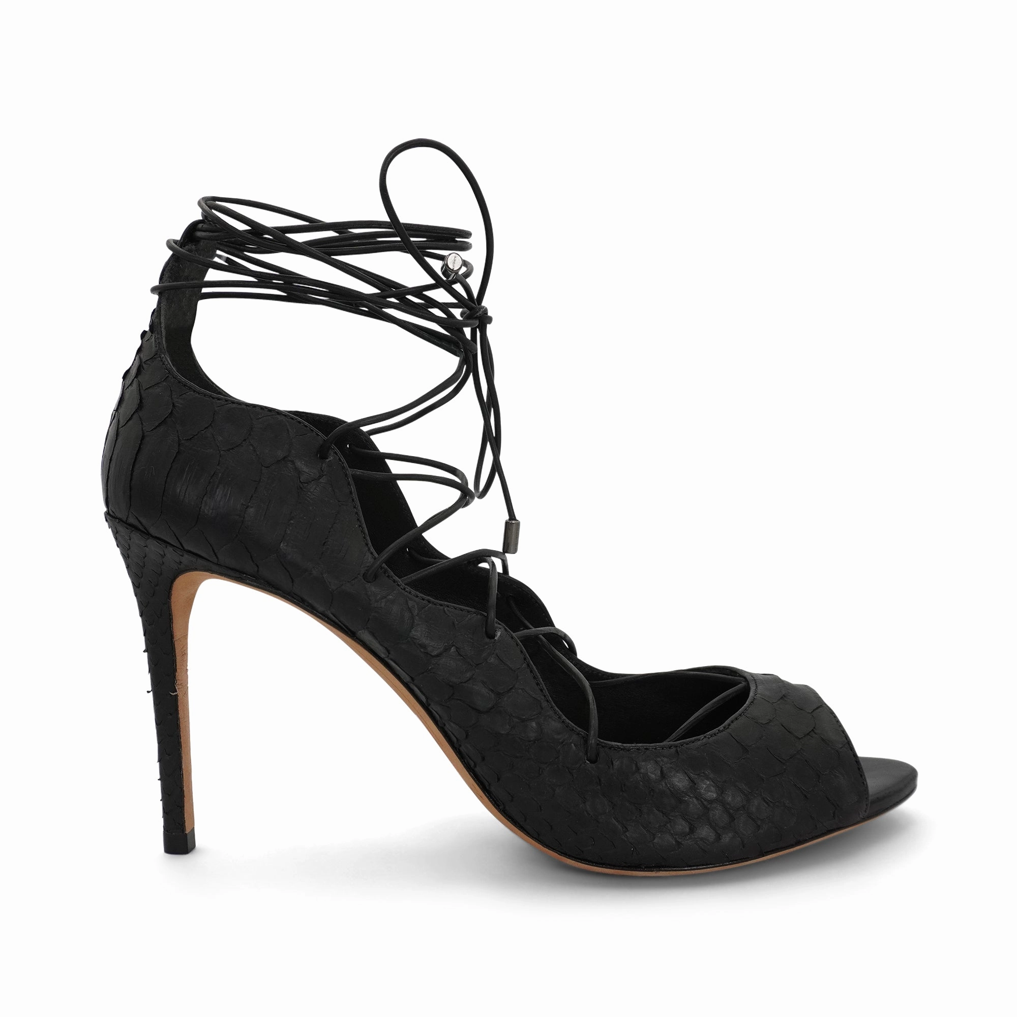 Alexandre Birman Snakeskin Heels - Women's 41 Pointed Boots