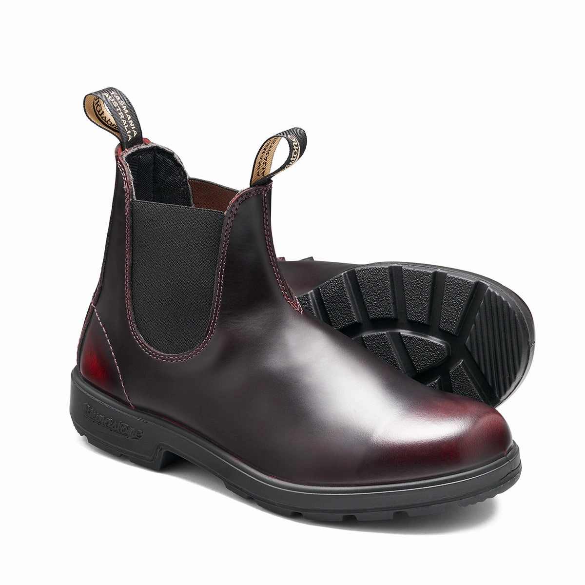 2412 Blundstone Original Bordeaux Brush Breathable Upper Orthopedic Design