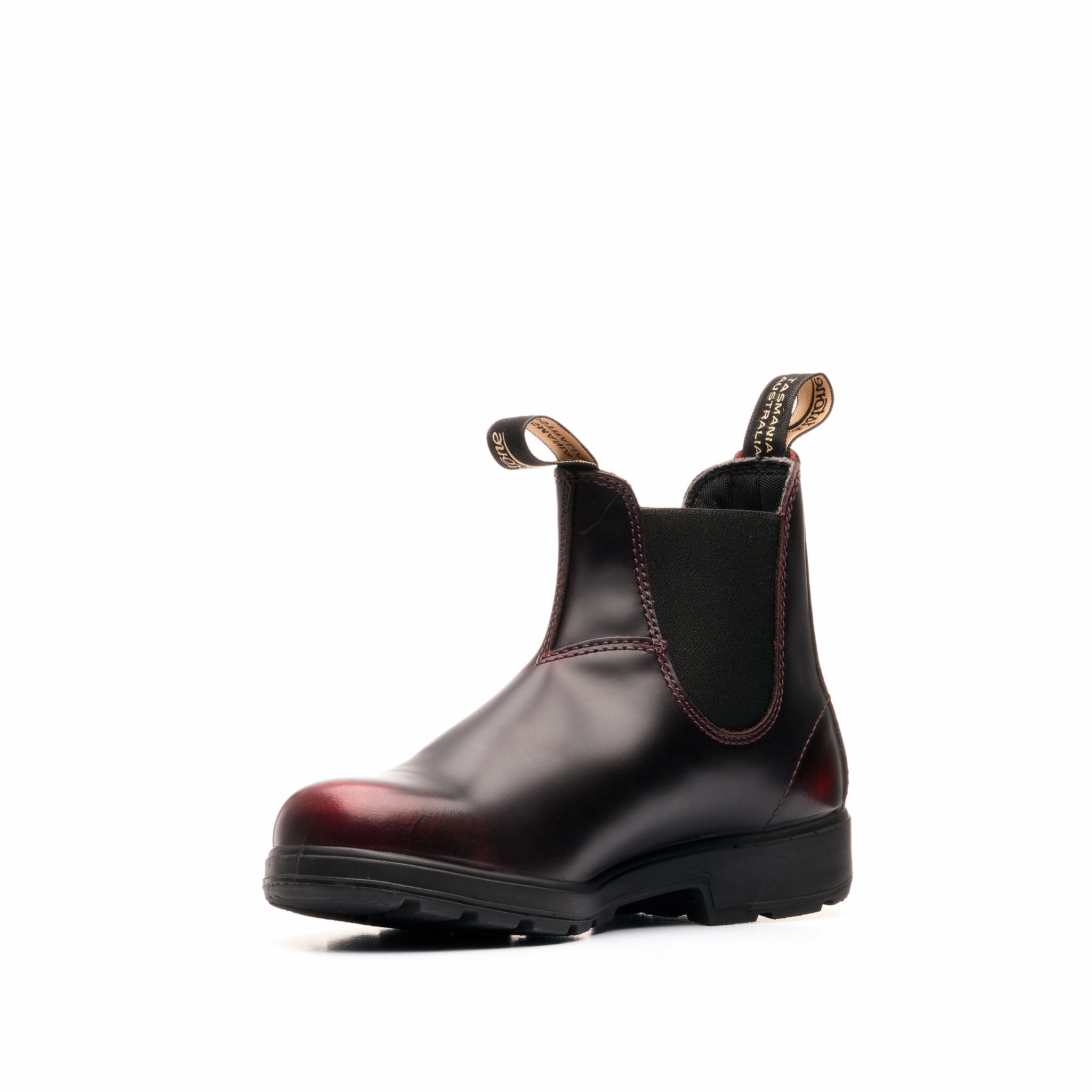 2412 Blundstone Original Bordeaux Brush Rough Ready Easy Fit