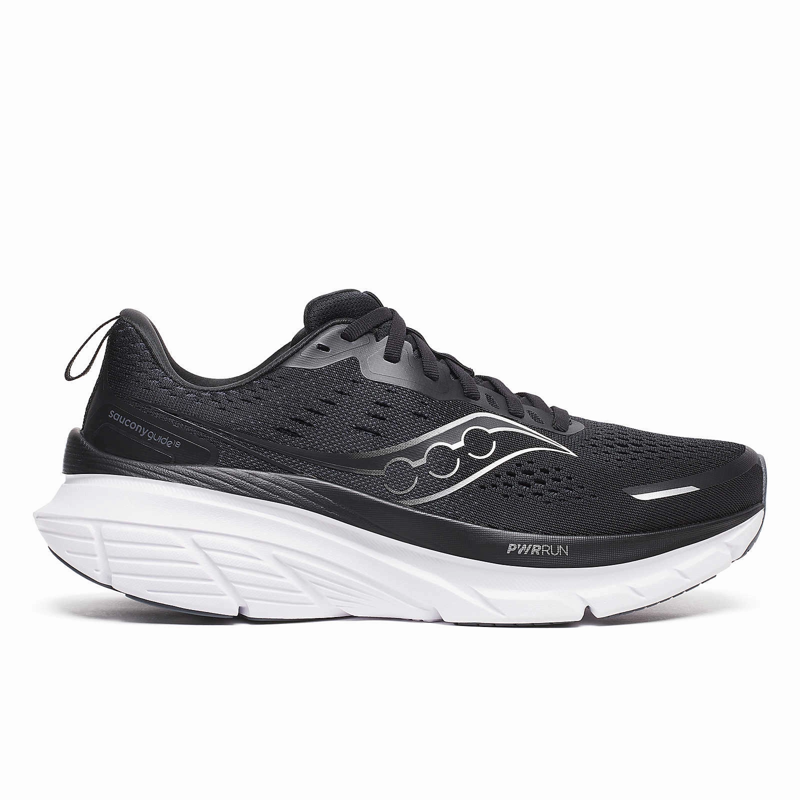 Running Inspired Men's Guide 18 Black/White