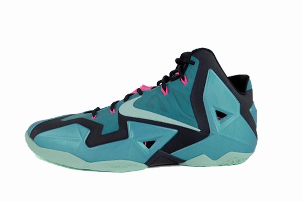 High Speed Flex QuickDry Nike Lebron 11 "South Beach"