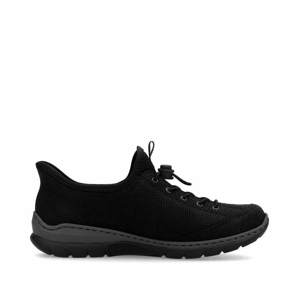 L32F1-00 Black Ready 2 Go Bungee Lace Drill Run