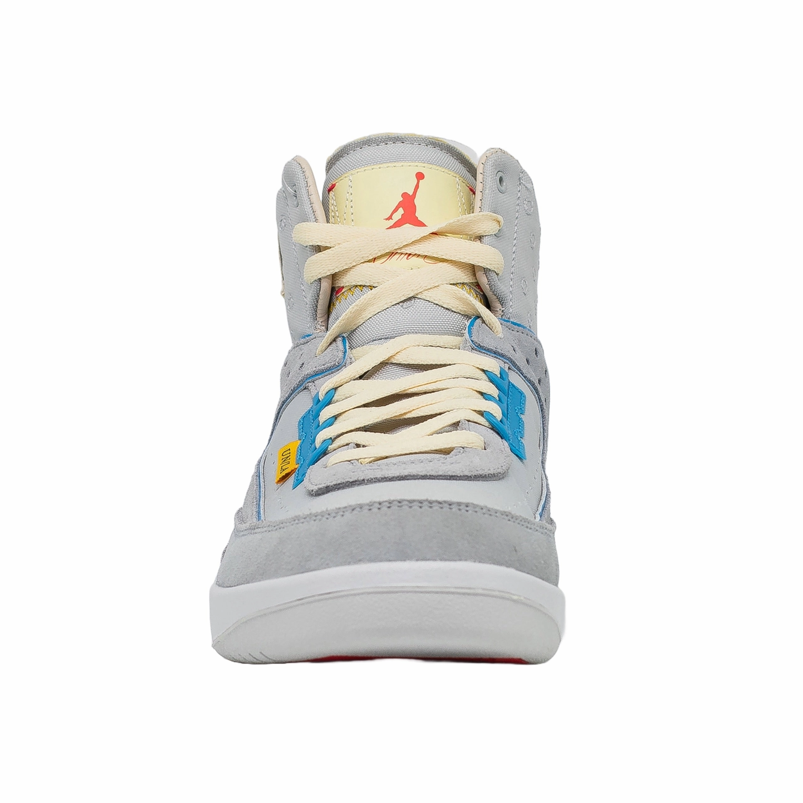 Air Jordan 2, Union LA Grey Fog Bright Colors men's running footwear