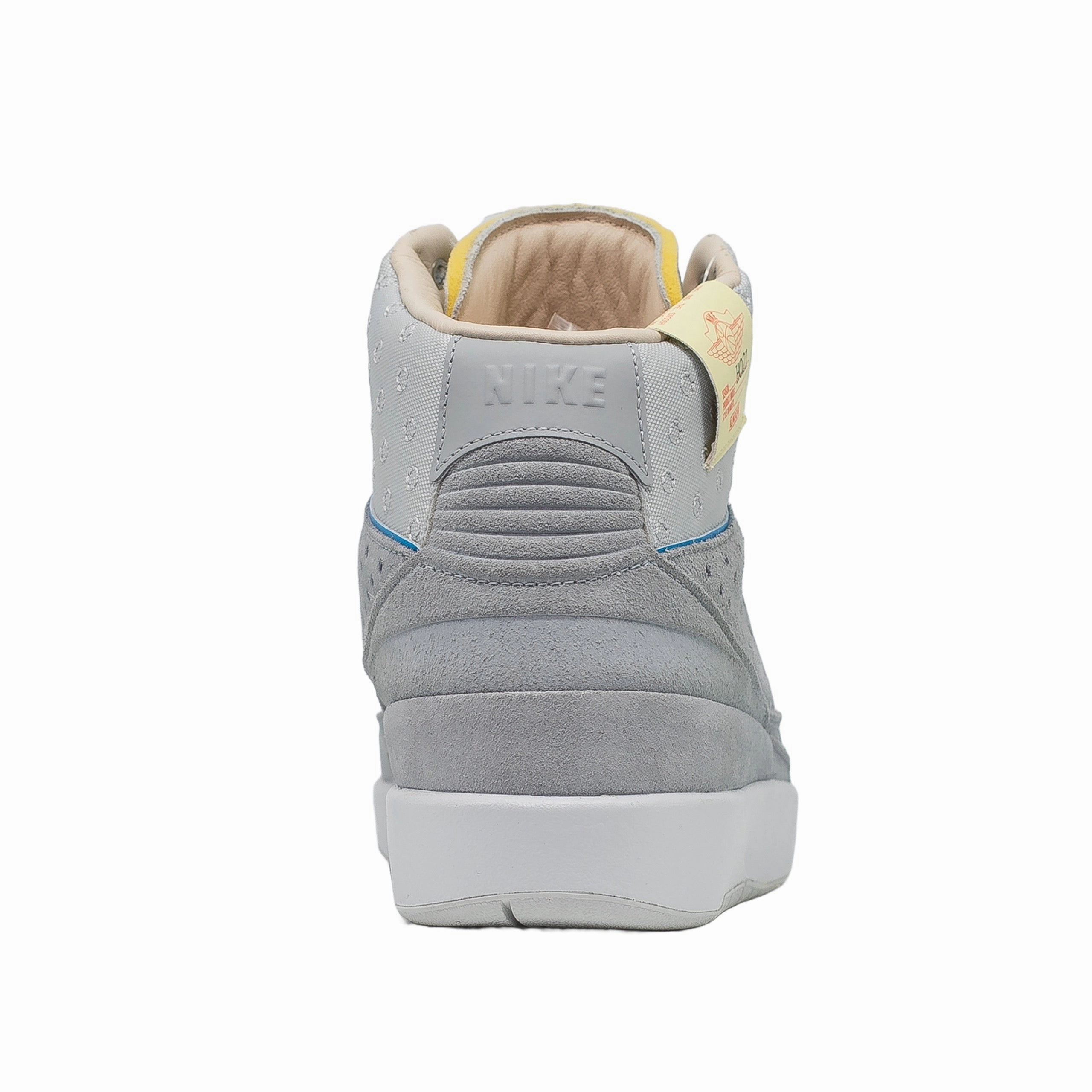 Air Jordan 2, Union LA Grey Fog running shoes for beginner female runners elastic materials
