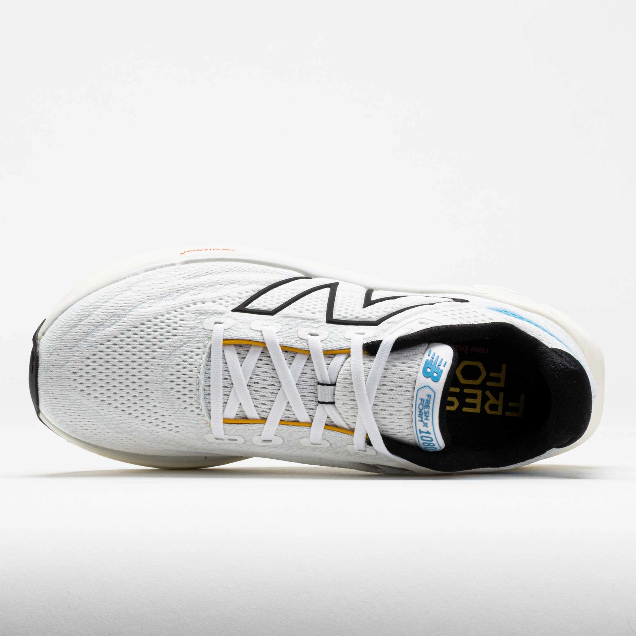 New Balance Fresh Foam X 1080v13 Men's  White/Black/Blue/Ginger Lemon Dry Weather Running