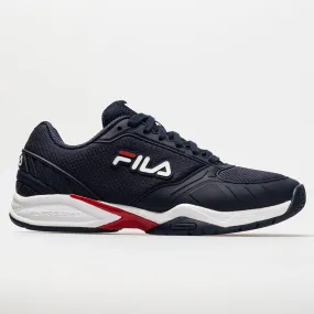 Fila Volley Zone Men's  Navy/Red/White court shoes Sporty