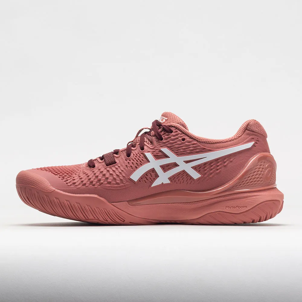 ASICS GEL-Resolution 9 Women's  Light Garnet/White inspiration Performance Fit