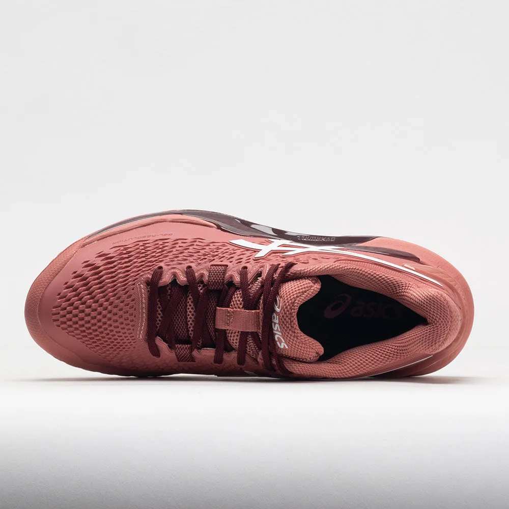 LowTop ASICS GEL-Resolution 9 Women's  Light Garnet/White