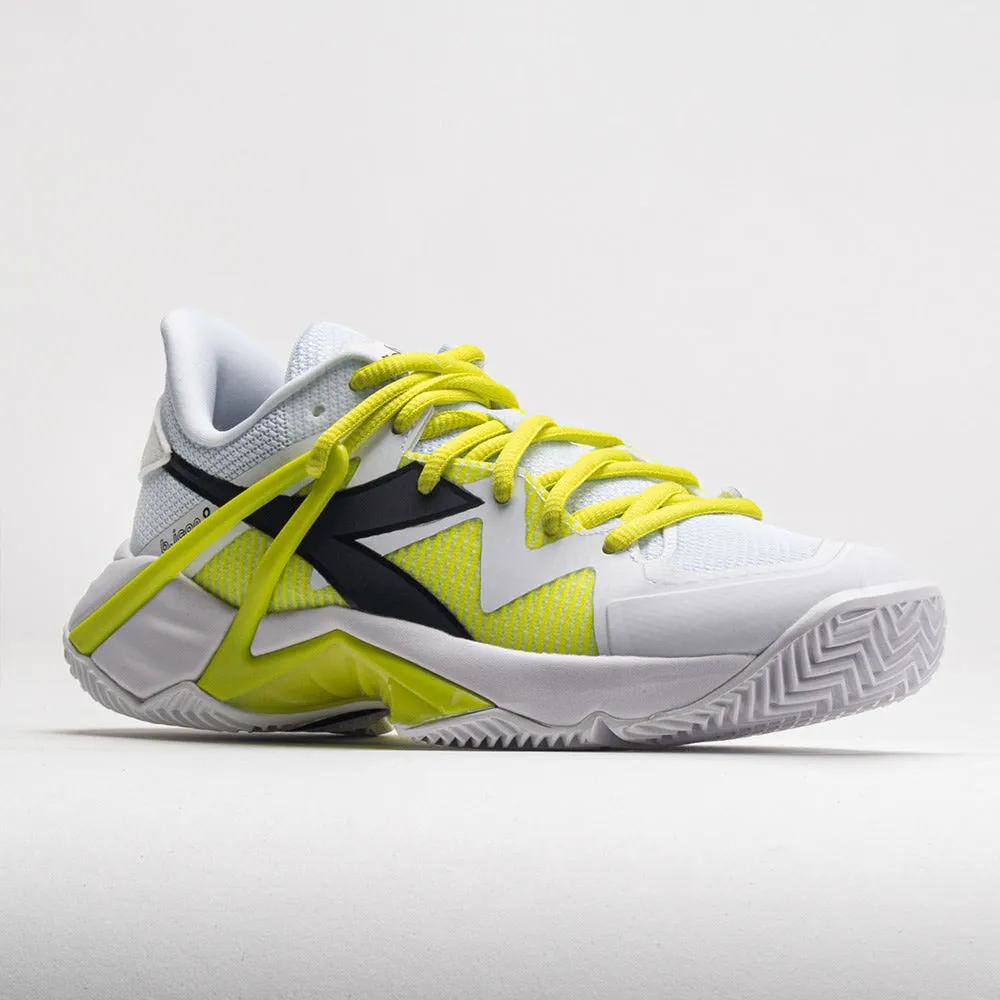 Diadora B.Icon 2 Clay Women's  White/Black/Evening Primrose color - blue