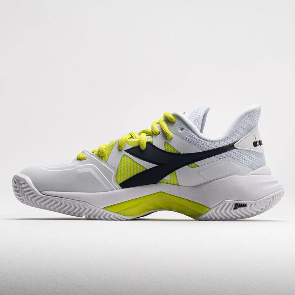 heel - strike shoe response Diadora B.Icon 2 Clay Women's  White/Black/Evening Primrose