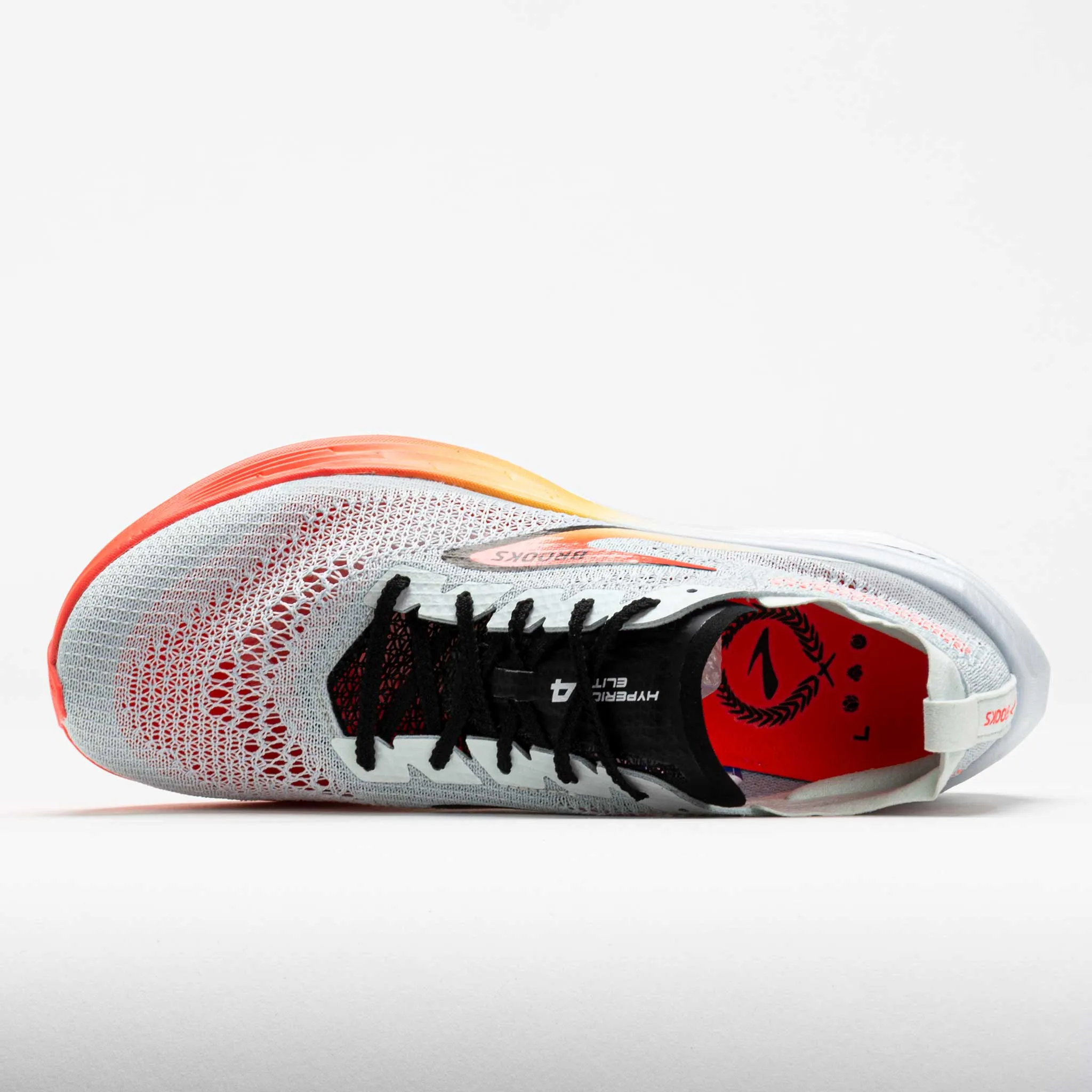 functional shoe utility high - cut Brooks Hyperion Elite 4 Unisex  Illusion Blue/Coral/Orange