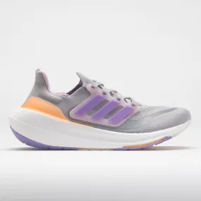 running with a wide toe box adidas Ultraboost Light Women's  Grey Two/Violet Fusion/Acid Orange