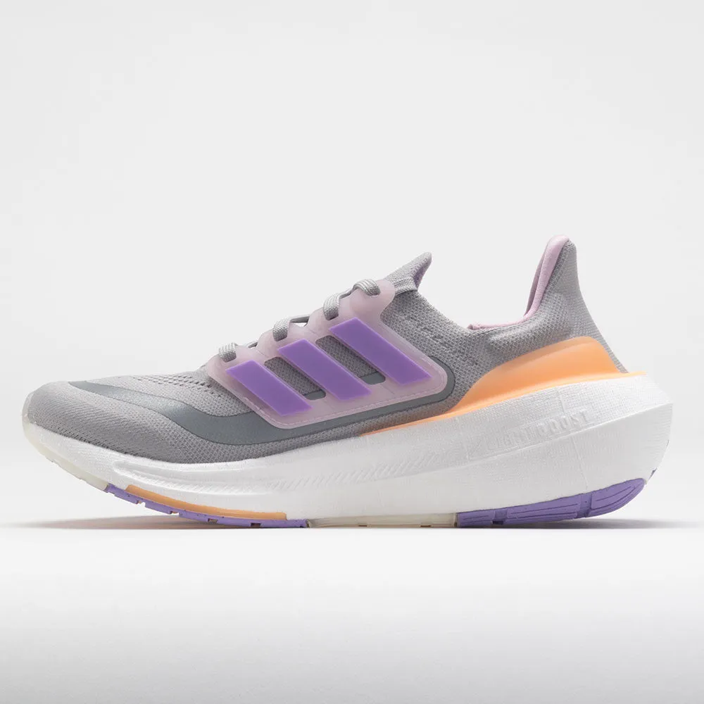 Leather Luxury Popular Choice adidas Ultraboost Light Women's  Grey Two/Violet Fusion/Acid Orange