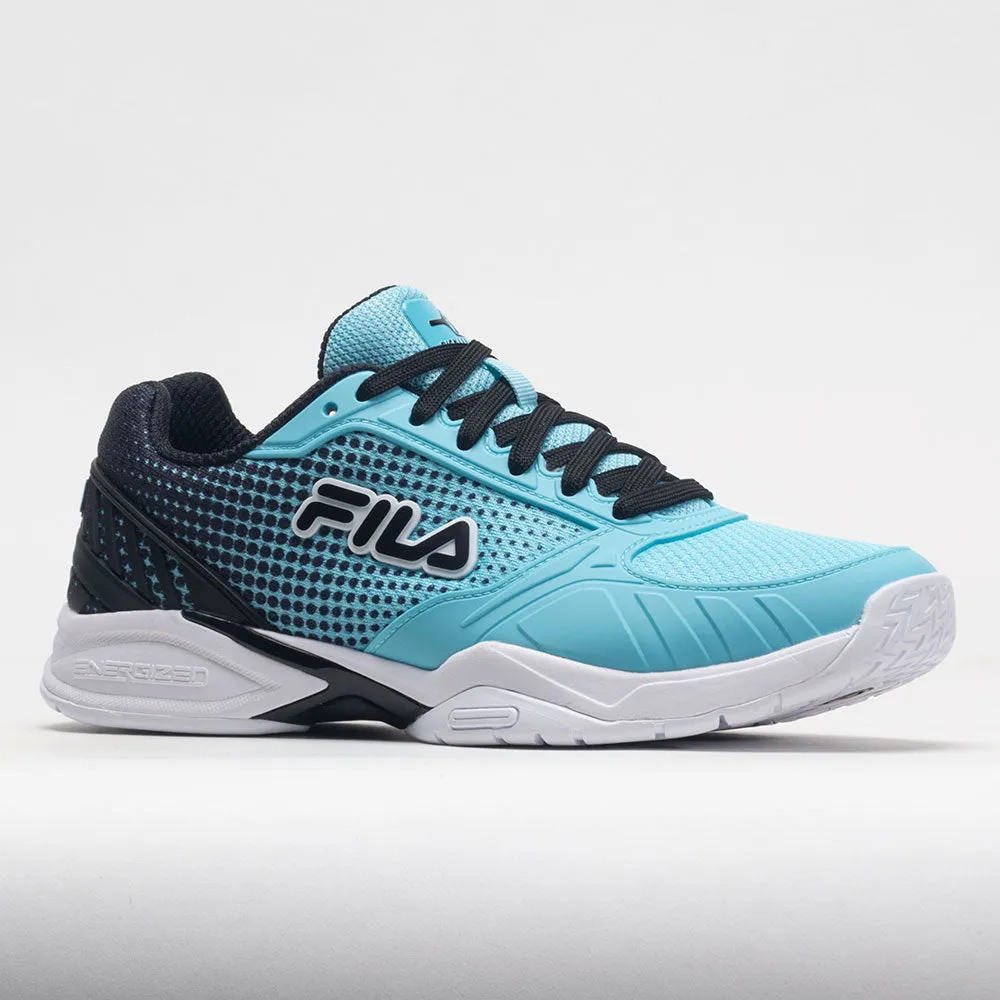 Fila Volley Zone Women's  Bluefish/Black/Bluefish stain - resistant shoe feature