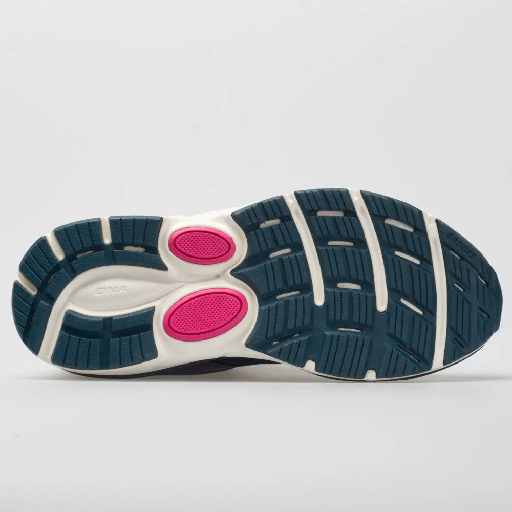 Brooks Dyad 11 Women's  Blue/Navy/Beetroot customized shoes Dynamic flex