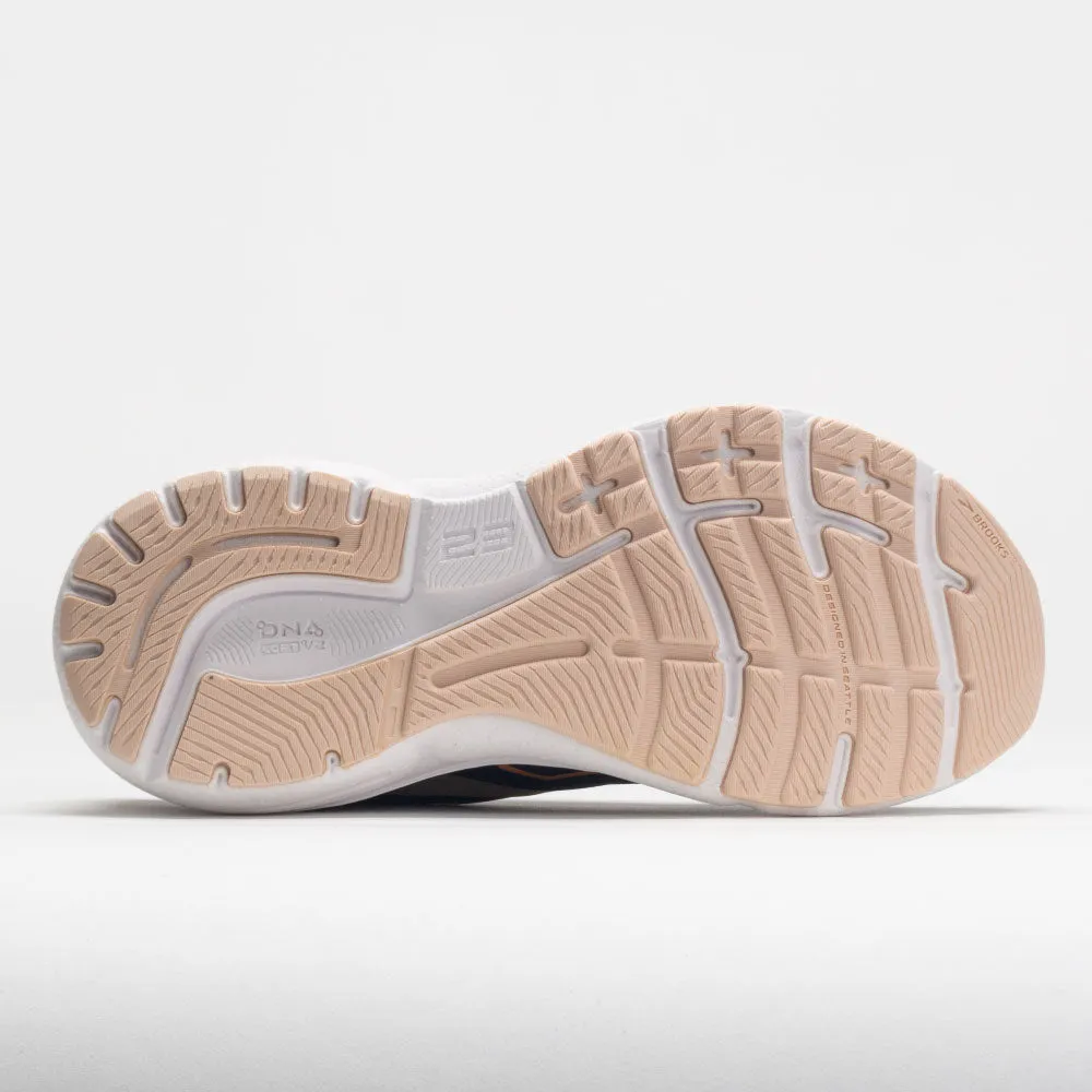 Brooks Adrenaline GTS 23 Women's  Peacoat/Tangerine/Peach HeelSupport