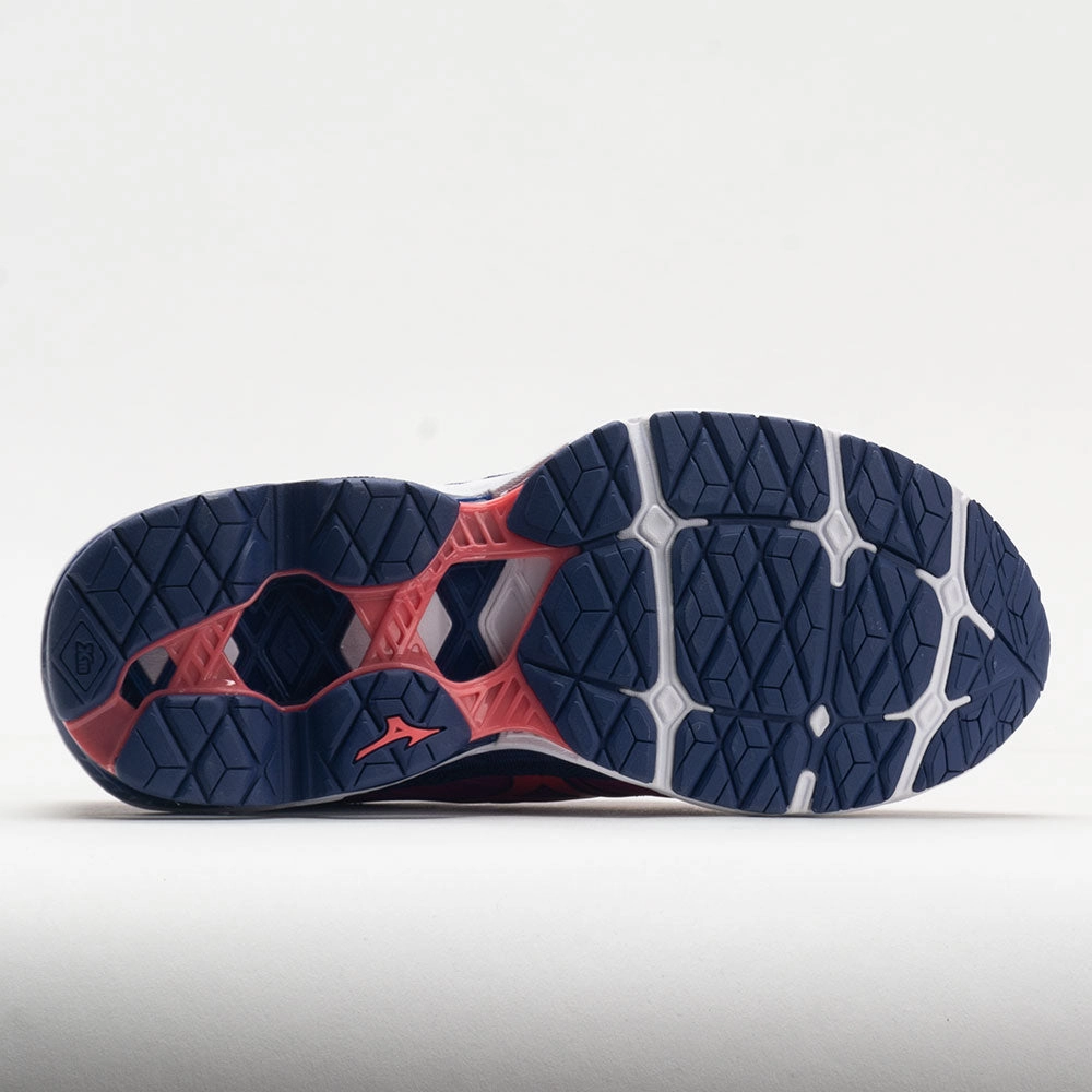 running in a stadium shoes fitness event running gear Mizuno Wave Creation 20 Women's  Festival Fuchsia