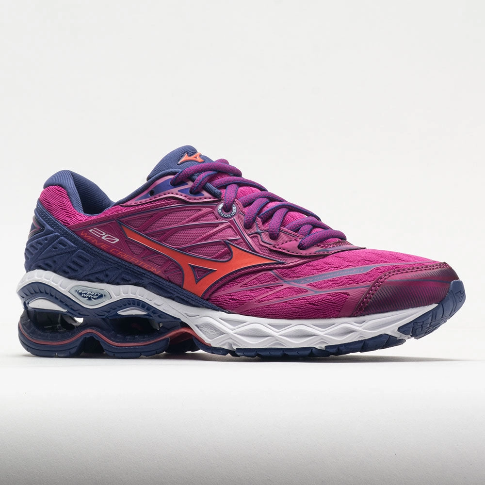 Mizuno Wave Creation 20 Women's  Festival Fuchsia extra - wide running shoes fast - paced - runner