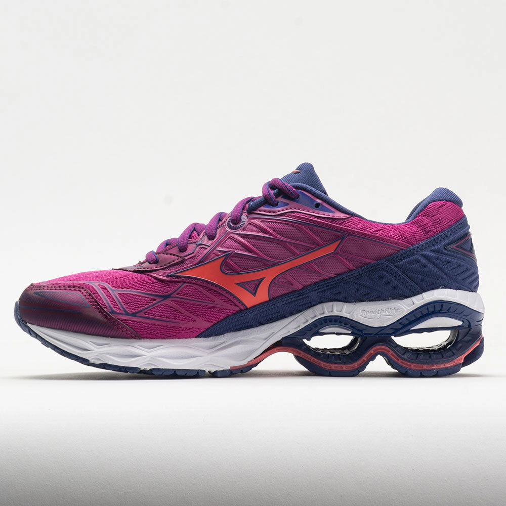 Mizuno Wave Creation 20 Women's  Festival Fuchsia Sunny day run