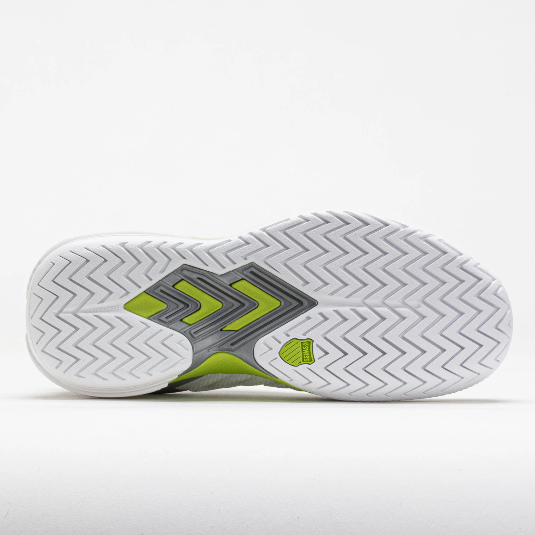 Athletic Fit post - run stretch K-Swiss Ultrashot 3 Women's  White/Gray Violet/Lime Green