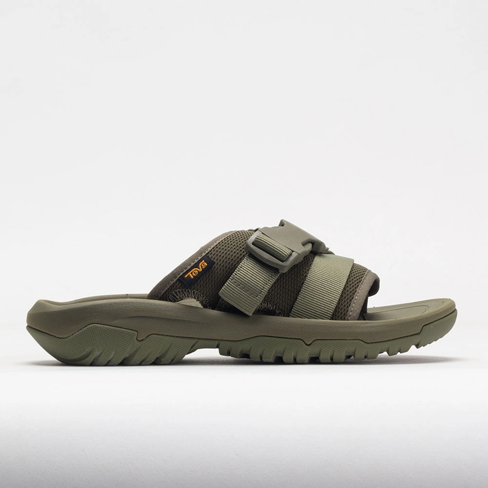 memory - foam - insole Replaceable Insole Teva Hurricane Verge Slide Women's  Olive