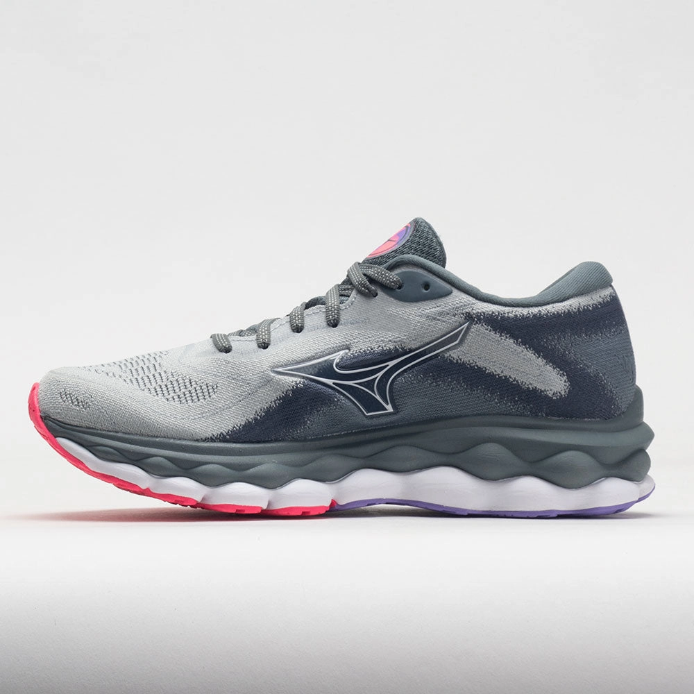 Mizuno Wave Sky 7 Women's  Pearl Blue/White Hot weather running