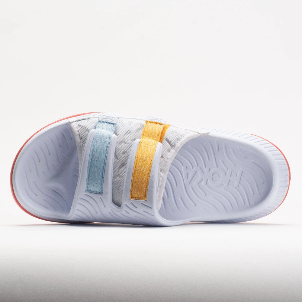 HOKA Ora Luxe Unisex  White/Camellia Energy - Efficient competitions