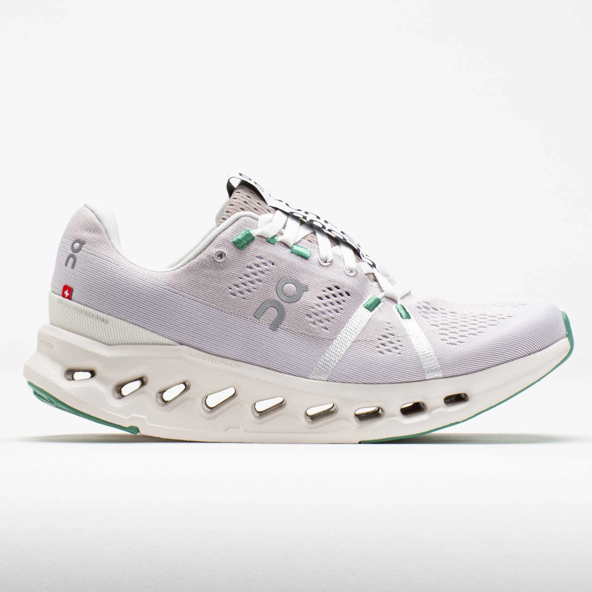 On Cloudsurfer Men's  Pearl/Ivory narrow - fit snugness