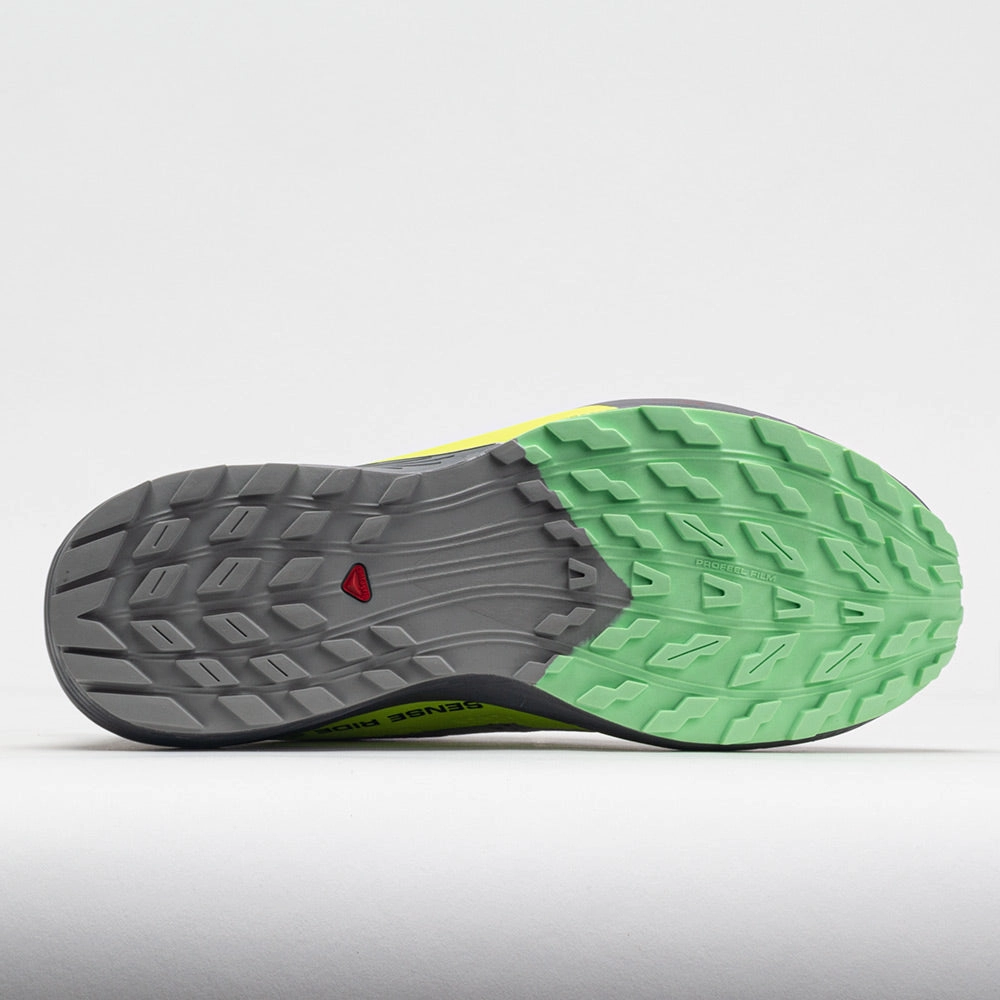 Salomon Sense Ride 5 Men's  Alloy/Quiet Shade/Safety Yellow individual sport Leather Quality