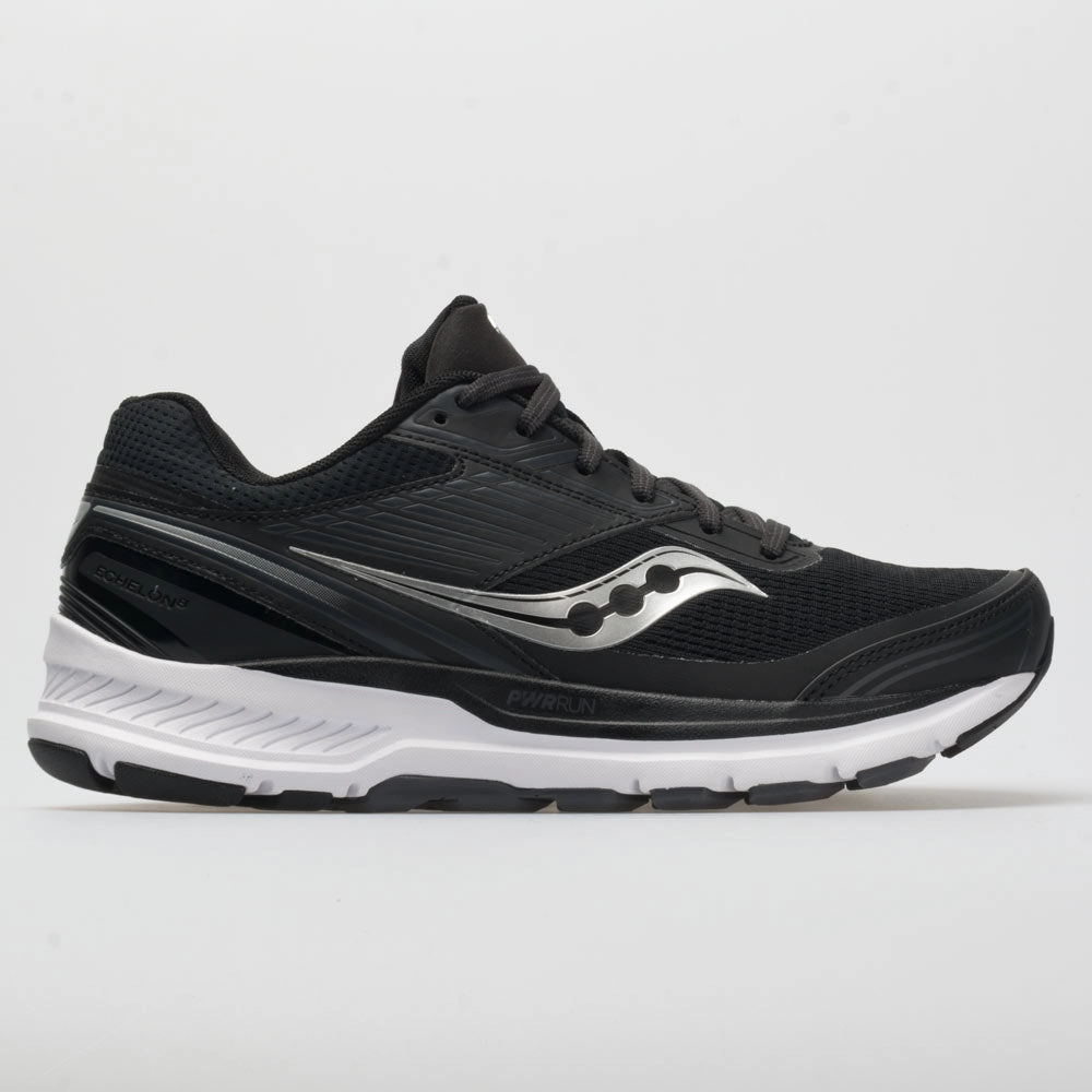 Saucony Echelon 8 Women's  Black/White racing use The North Face Ultra