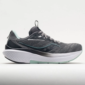 Saucony Echelon 9 Women's  Charcoal/Ice snug shoes