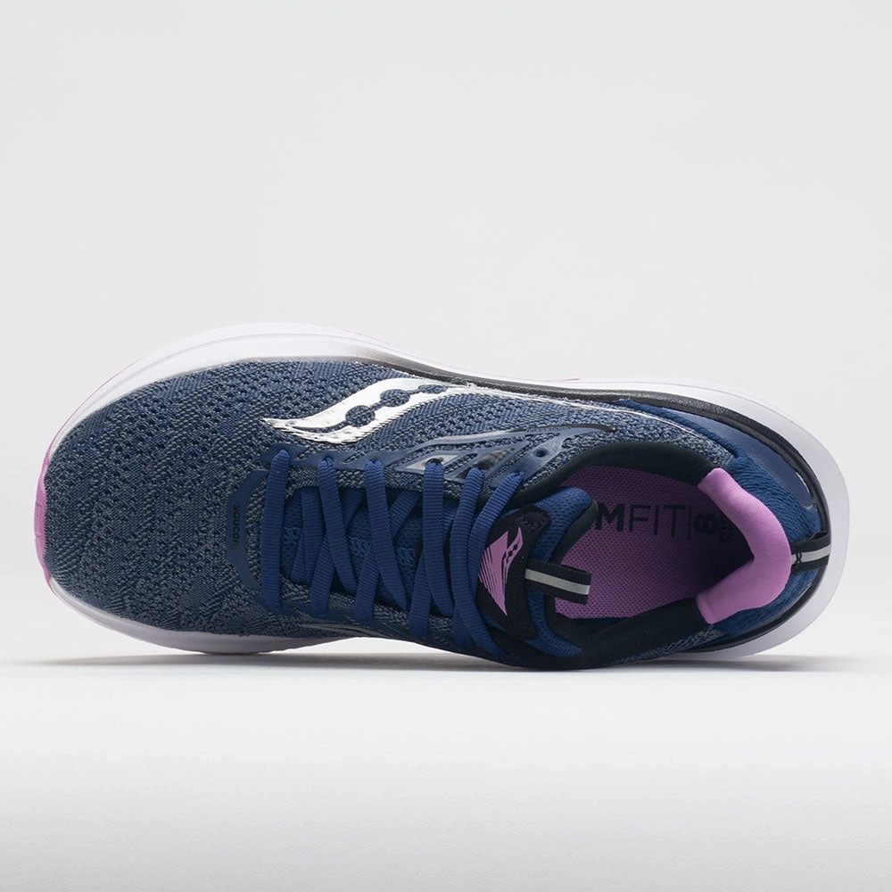 Saucony Echelon 9 Women's  Indigo/Grape trail running shoes