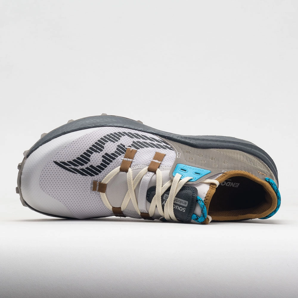 Elastic cuffs mobility improvement Saucony Endorphin Rift Men's  Fog/Bronze