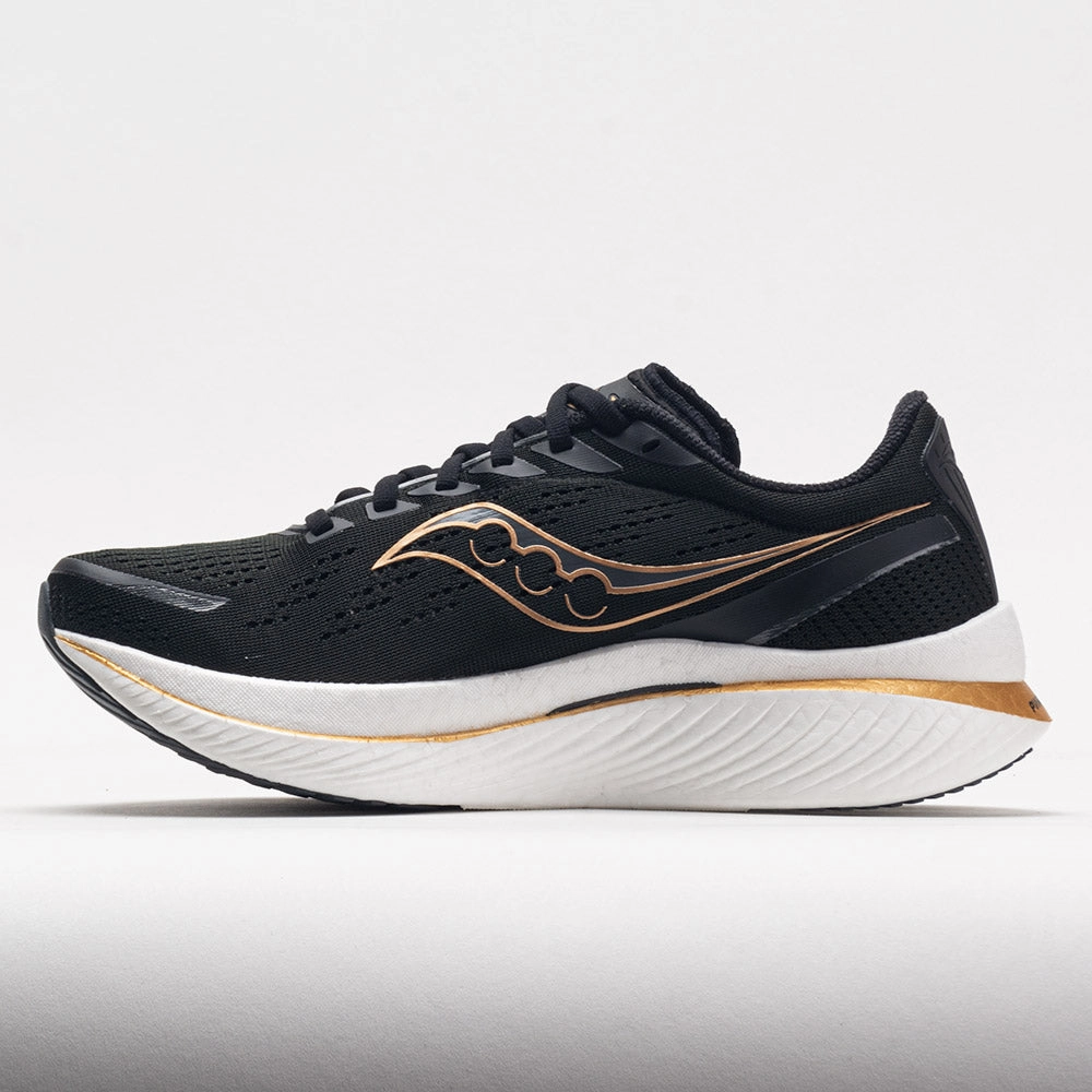 padded - collar shoes Supination correction Saucony Endorphin Speed 3 Men's  Black/Goldstruck
