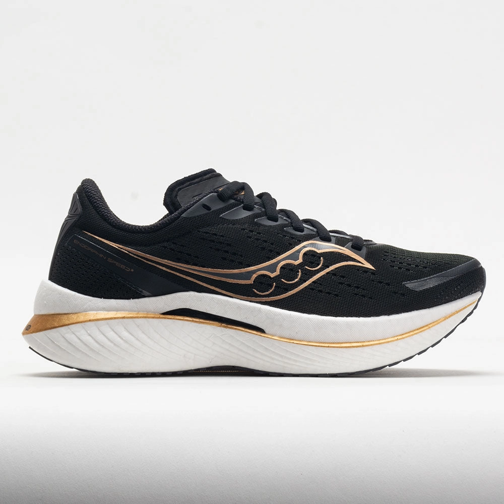 Saucony Endorphin Speed 3 Women's  Black/Goldstruck Happiness Comfort Fit System