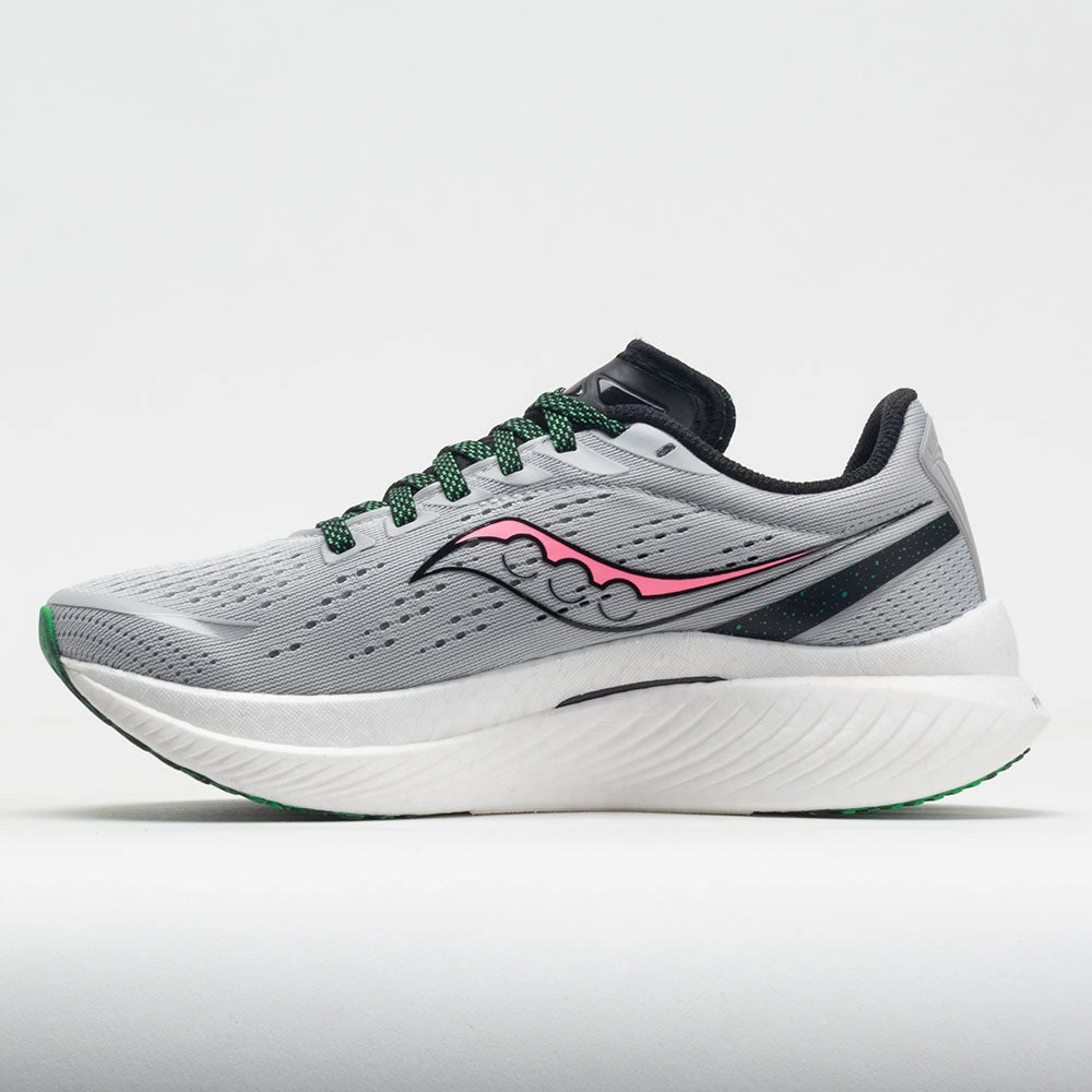 Saucony Endorphin Speed 3 Women's  Concrete/ViZi Outdoor Flexibility